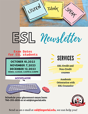 ESL Newsletter